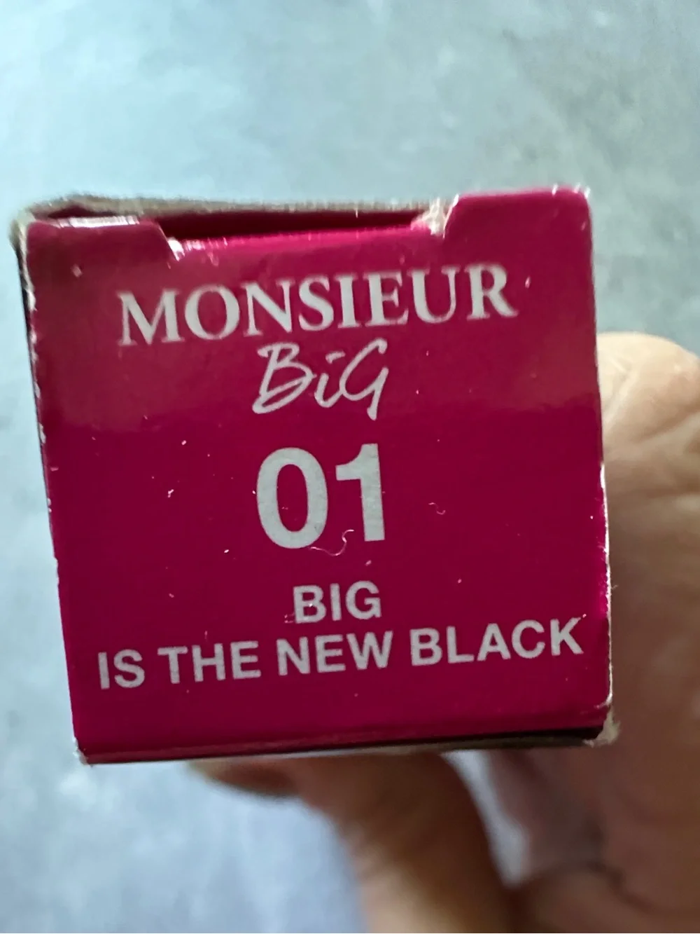 NIB LANCÔME Monsieur Big Mascara — Black Full Size